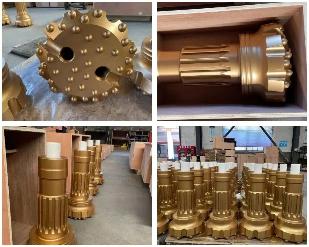 The Diamond DTH Bits successfully drilled a depth of 1181 meters 4 The Diamond DTH Bits successfully drilled a depth of 1181 meters The Diamond DTH Bits successfully drilled a depth of 1181 meters 3