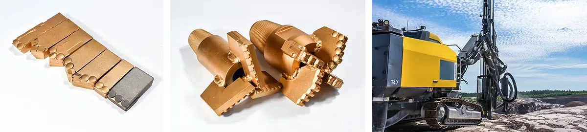 Applications-PDC-Tooth-for-Drilling-Bits