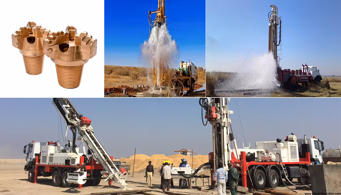 Step Type PDC drag bit 3 Applications Step Type PDC drag bit Step Type PDC drag bit 2