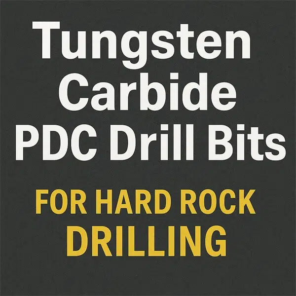 Tungsten Carbide PDC Drill Bits FOR HARD ROCK DRILLING
