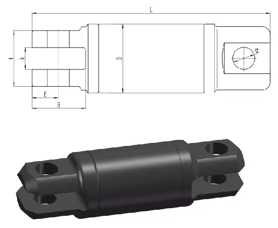 Dual-Flange Pulling Swivel